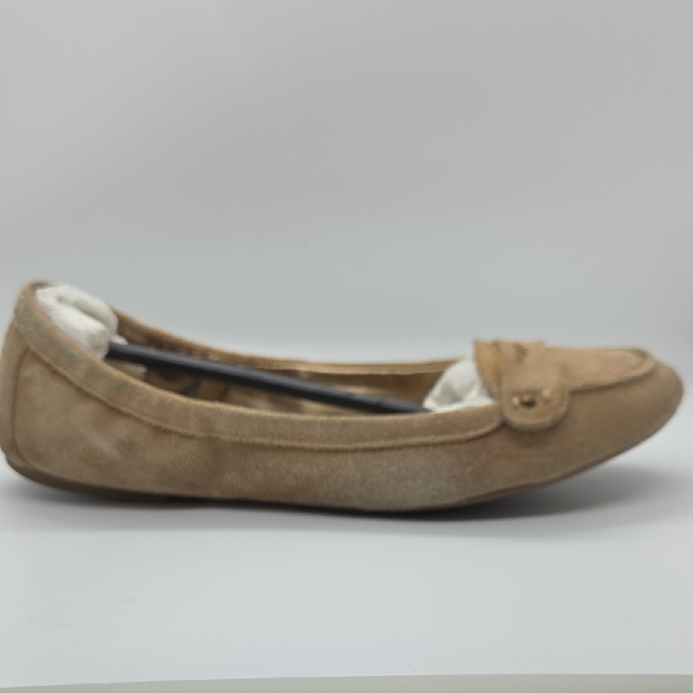 BCBGeneration Tan Suede Loafers